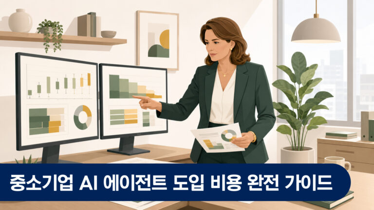 중소기업 AI 에이전트 도입 비용 완전 가이드 (2026) — POC부터 전사 배포까지 단계별 예산 완전 공개