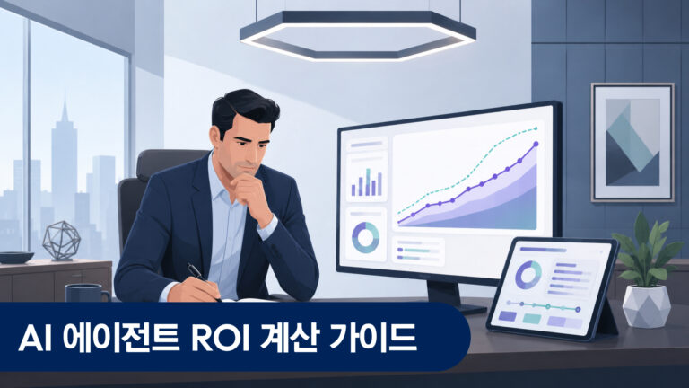 AI 에이전트 ROI 계산 가이드 — 임원을 설득하는 도입 효과 수치화 완전 방법론