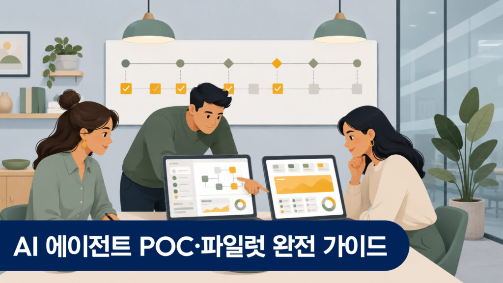 AI 에이전트 POC·파일럿 완전 가이드 — 소규모로 시작해 리스크 없이 검증하는 2026 실전 로드맵