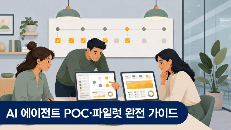 AI 에이전트 POC·파일럿 완전 가이드 — 소규모로 시작해 리스크 없이 검증하는 2026 실전 로드맵