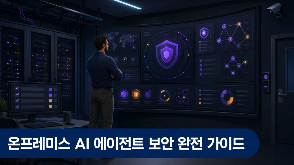 온프레미스 AI 에이전트 보안 완전 가이드 — 데이터 유출 걱정 없이 도입하는 2026 체크리스트