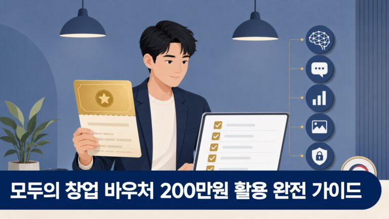모두의 창업 바우처 200만원 활용 완전 가이드