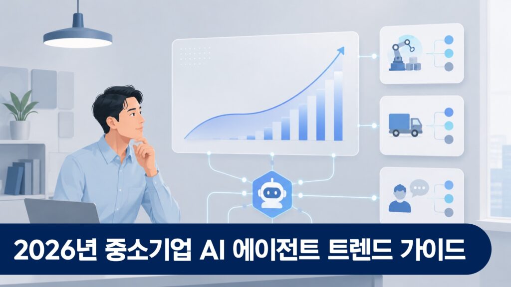 2026년 중소기업 AI 에이전트 트렌드 가이드 — 지금 도입하지 않으면 뒤처지는 이유