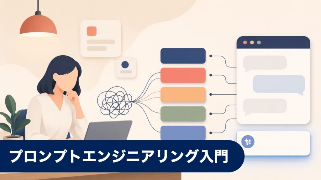 プロンプトエンジニアリング入門 — ビジネスで使えるAI指示文の書き方