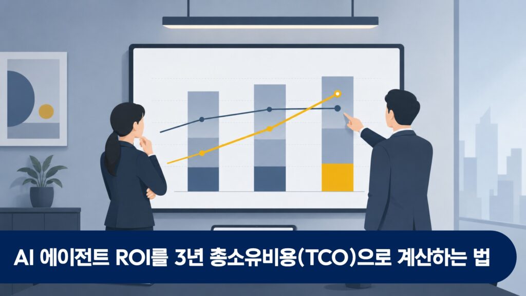 AI 에이전트 ROI를 3년 총소유비용(TCO)으로 계산하는 법
