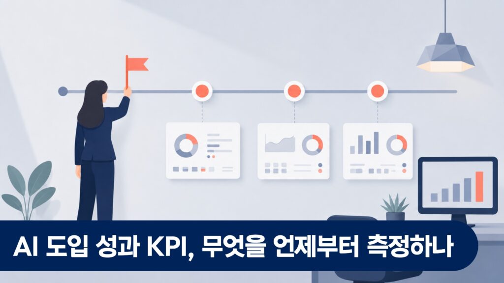 AI 도입 성과 KPI, 무엇을 언제부터 측정하나