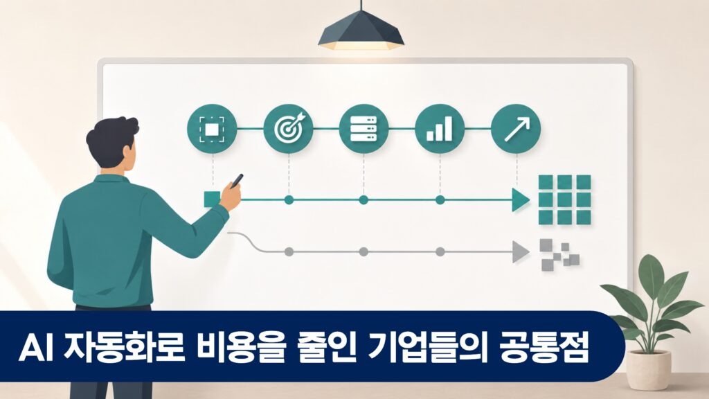 AI 자동화로 비용을 줄인 기업들의 공통점