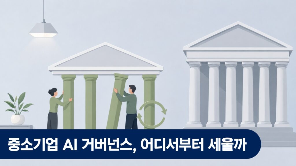 중소기업 AI 거버넌스, 어디서부터 세울까 — 최소 프레임