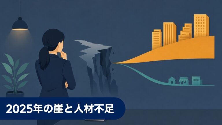 2025年の崖と人材不足：中小企業のAI格差はどこで生まれるか
