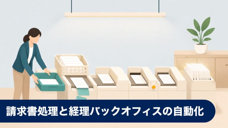 請求書処理と経理バックオフィスをAIエージェントで自動化する手順